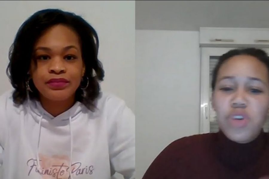 Webinar on career guidance-Advice on the ENR course to Amina Messaddeq